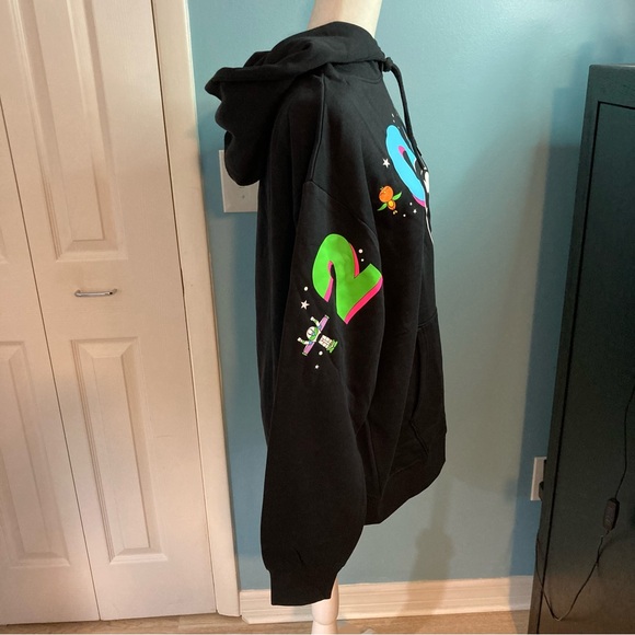 Disney Parks Walt Disney World 2024 Black Hoodie Men's L - Picture 2 of 14